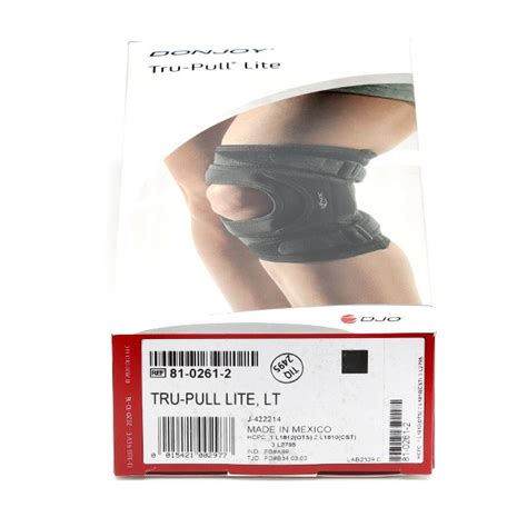 Donjoy Genouill Re Junior Tru Pull Lite Instabilit De La Rotule