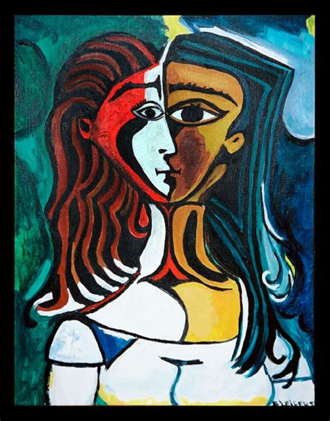 Two Faced Woman” After Picasso Sold Barbi Leifert