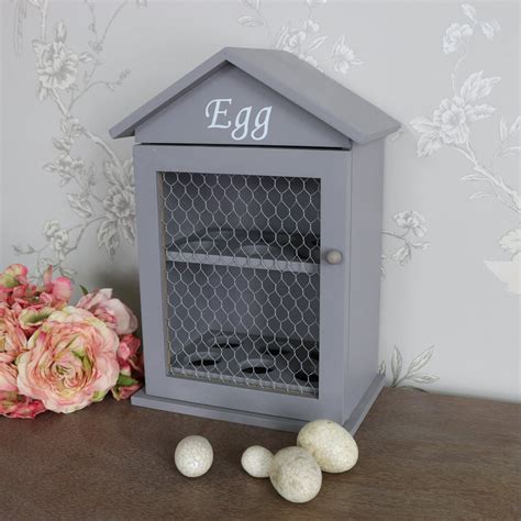 Grey Wooden Egg House Storage Cabinet Melody Maison