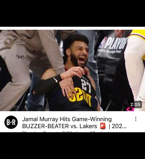 Jamal Murray Hits A Game Winning Buzzer Beater Youtube