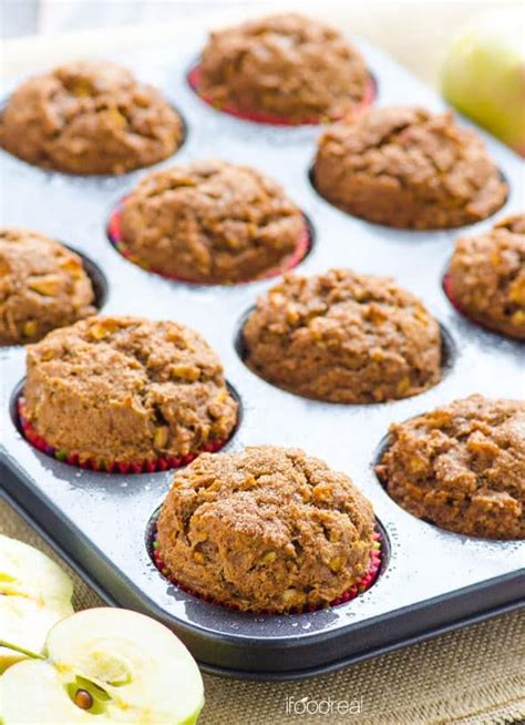 Healthy Apple Muffins Recipe Low Sugar Baking