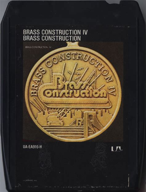 Brass Construction Brass Construction Iv 1978 8 Track Cartridge Discogs