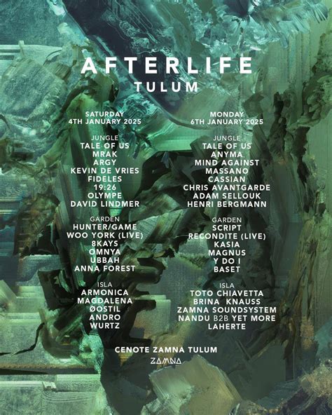 Afterlife Tulum Day Zamna Festival Tulum Tulum Party