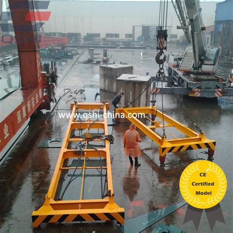 Mechanical Semi Automatic Container Spreader Frames Ft Ft