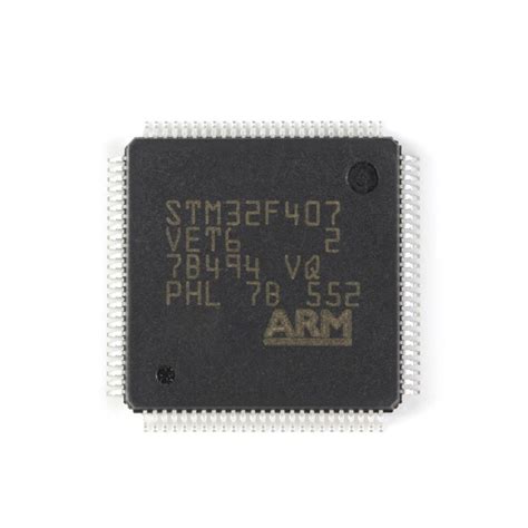 Mcu Chip 32 Bit Microcontroller Lqfp100 Stm32f407vet6 Semiconductor Microcontroller And Stm32f407