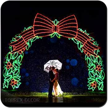 Large Outdoor Entrance Arch Designs Christmas Light Led Arch Decoration ...