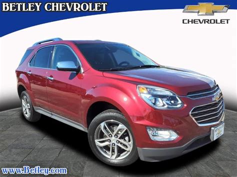 Pre Owned Chevrolet Equinox Premier Suv In Derry T A