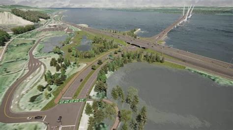 [EN IMAGES] The concept of the future Île-d'Orléans bridge unveiled ...