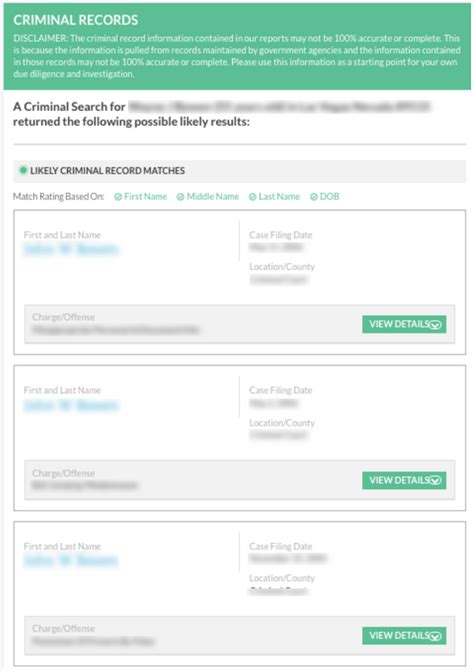 Arrest Records Search