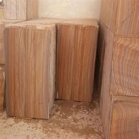 Polished Brown Rainbow Sandstone Tiles For Flooring 20 Mm At Rs 90 Sq