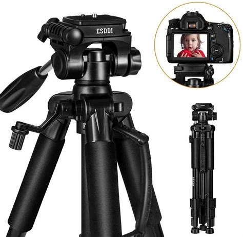 New 55 Professional Dslr Aluminium Camera Tripod Canon Nikon