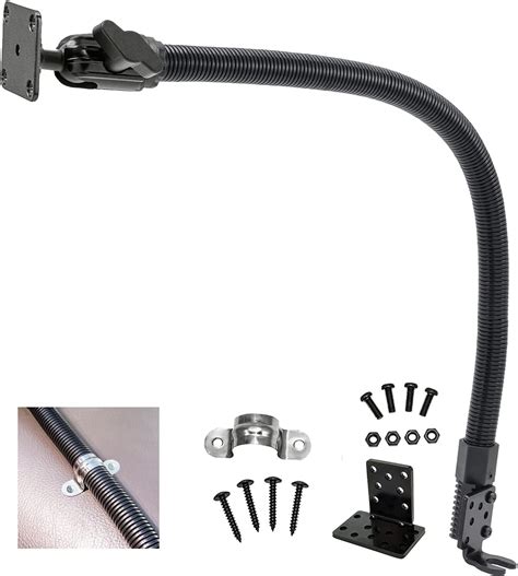 Seat Rail Mount With Mic Holder For The Yaesu Ftm 100 Ftm 200 Ftm 300 Ftm 350 Ftm