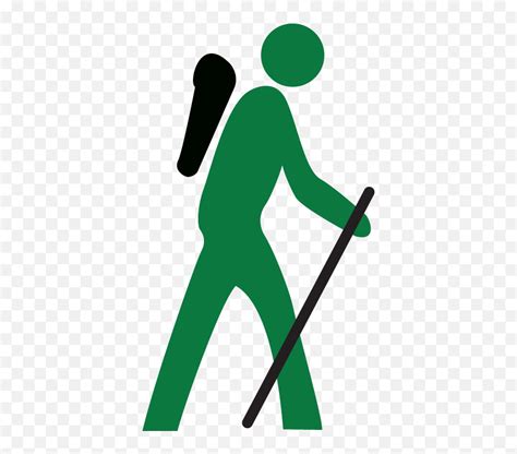 Hiking And Walking Trails Near Your Transparent Hiking Icon Png