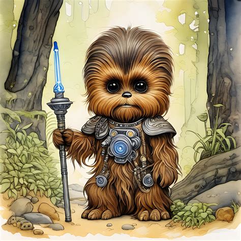 Little Wookie by PaigeCompositor on DeviantArt
