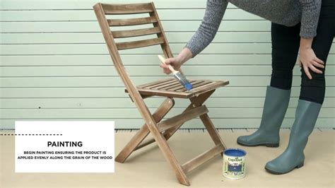 How To Paint Garden Furniture Cuprinol Youtube