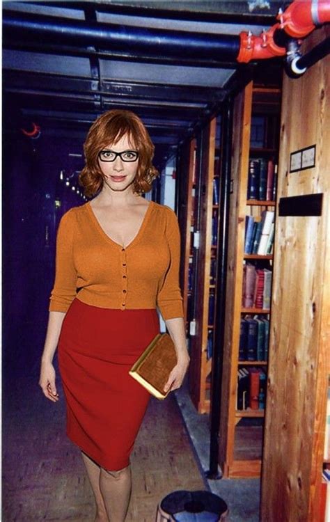 Christina Hendricks As Velma From Scooby Doo Scrolller