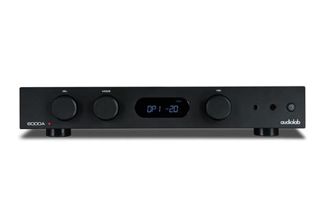 Audiolab 6000A Integrated Stereo Amplifier With Bluetooth Black