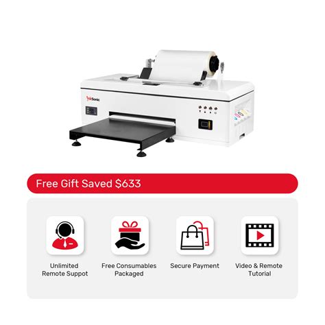 13 L1800 Dtf Printer With Heating System A3 Direct To Film Printer