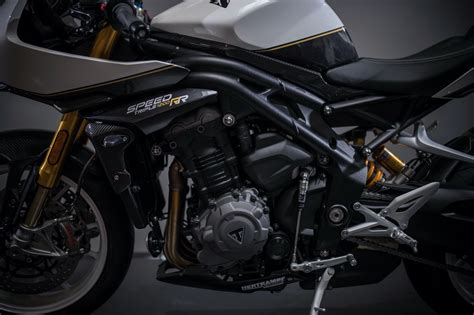 Details Zum Custom Bike Triumph Speed Triple 1200 RR White Performance