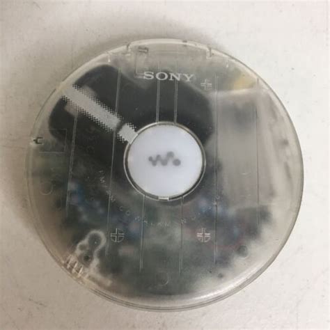 Sony Walkman D Fj003fp Rare Clear Federal Prison Cd Player Tested