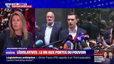 L Gislatives Le Rn Aux Portes Du Pouvoir