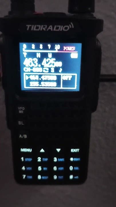 Tidradio Td H8 Handheld Dual Band Scanning Transceiver Youtube