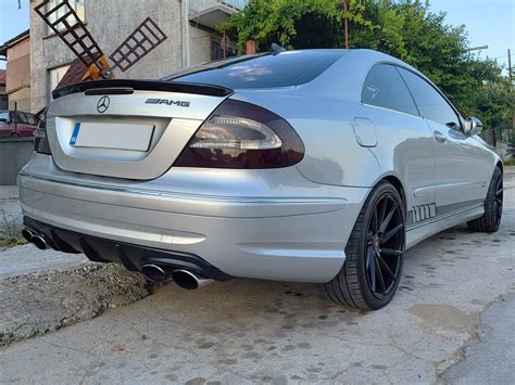 Rear Bumper Spoiler Diffuser Mercedes CLK C209 AMG 101 Marvel Tuning