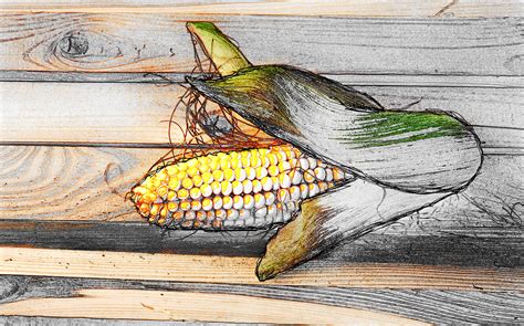 Lemay Creative Corn Illustration