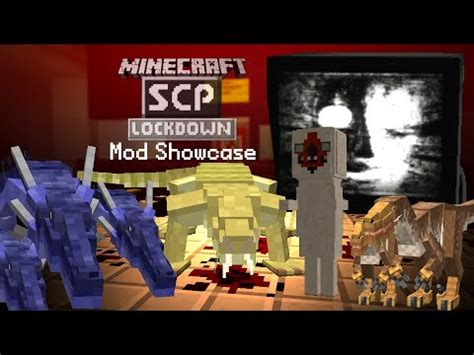 Scp Lockdown Minecraft Mod Showcase Version Youtube