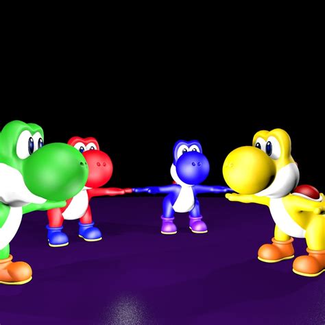 yoshi 3d model