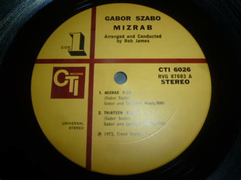 GABOR SZABO MIZRAB EXILE RECORDS