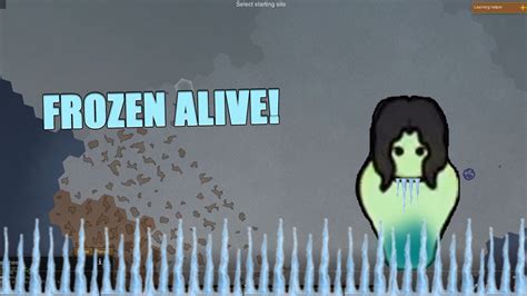 THE HARDEST START EVER Naked Ice Sheet Challenge Rimworld YouTube