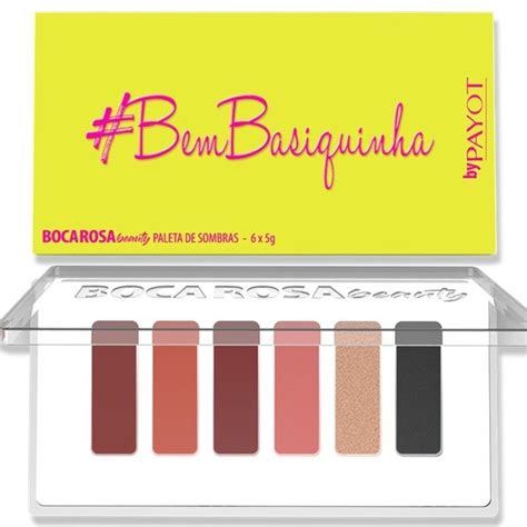 BOCA ROSA Boca Rosa Paleta De Sombra Bem Basiquinha COMEPI Aproveite