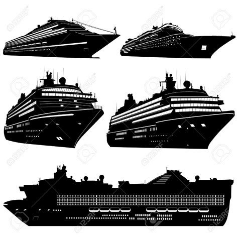 cruise ship silhouette clipart 10 free Cliparts | Download images on Clipground 2024