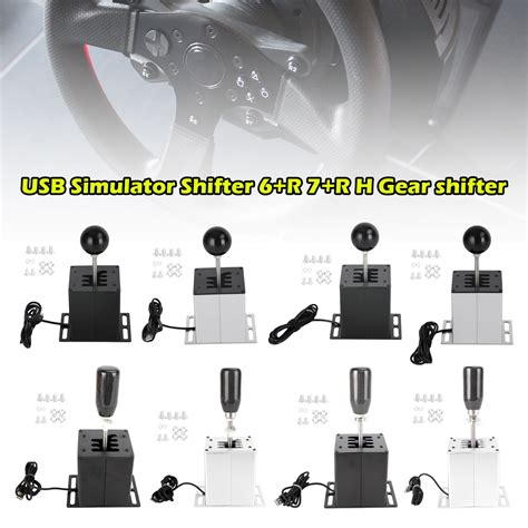 R R Usb Simulator H Gear Shifter For Logitech G G G Steering