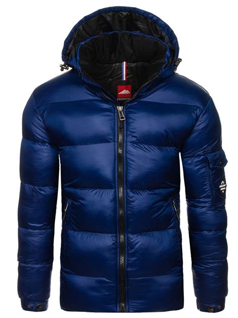 Chaqueta De Invierno Para Hombre Azul Oscuro Bolf AB64 AZUL OSCURO