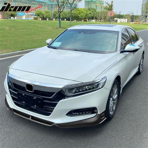 ikon motorsports front bumper lip compatible    honda