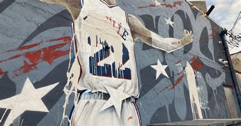 Mural Of Former 76er Matisse Thybulle Vandalized At Garage Bar In