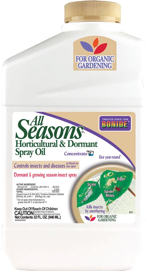 Bonide All Seasons Spray Oil 32oz Pickering Valley Feed And Farm Store