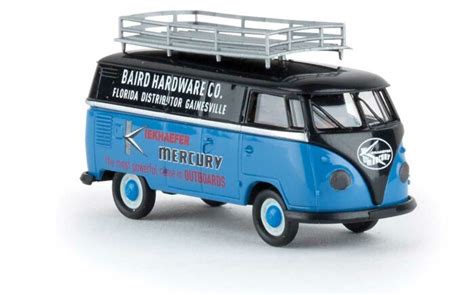 Brekina 1960 1963 Volkswagen T1b Cargo Van With Rear Windows