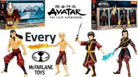 Mcfarlane Toys Avatar The Last Airbender And Action Figures