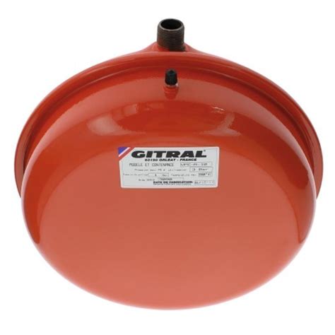 Vase dexpansion plat série vpca raccord 20x27 8 litres