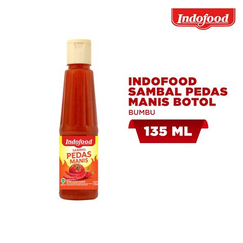 Jual Sambal Indofood Pedas Manis Botol Ml Shopee Indonesia