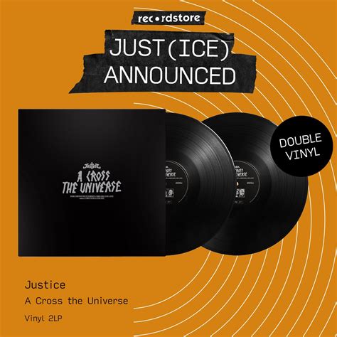 Recordstore Co Uk On Twitter JUST ICE ANNOUNCED Justice A Cross