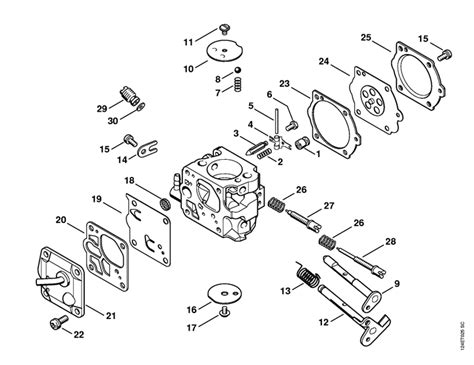 Stihl Chainsaw 051 – Carburetor WJ 112 | Lawn & turfcare machinery parts