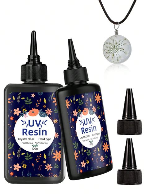 UV Resin Upgraded UV Resin Kit Hard Type Crystal Clear Ultraviolet