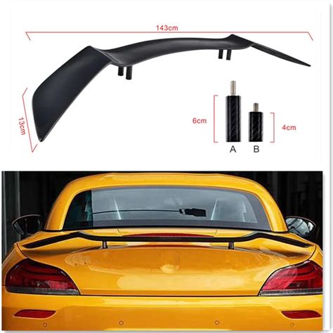 Carbon Fiber Spoilers Tail For Bmw Z Mustang Civic Toyota