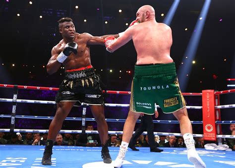 Fury Floored But Edges Ngannou By Decision More Rounds