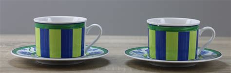 WL Dessina grün blau Kaffeetasse UT perfekt gedeckt de