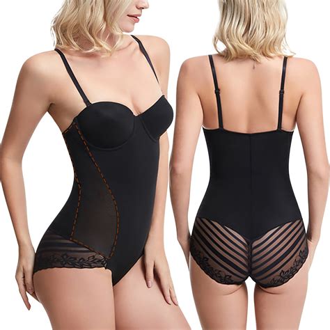 Manxivoo Shapewear Tummy Control Shapewear Bodysuit For Women